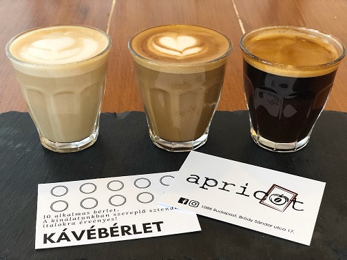 kérj te is Apricot kávébérletet!