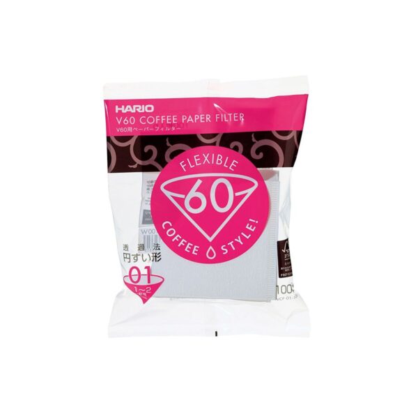Hario V60 Filterpapír - 1 személyes - 100 db/csomag - barna