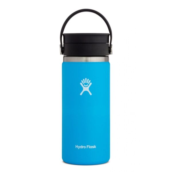 Hydroflask Kávéstermosz - Wide mouth flex sip 16 oz - 473 ml - Pacific kék